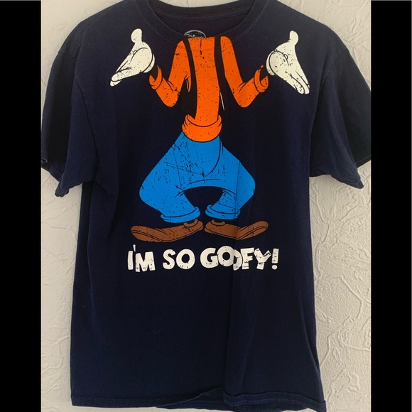 Disney Other - IM SO GOOFY DISNEY MENS MEDIUM GRAPHIC SHIRT LIKE NEW